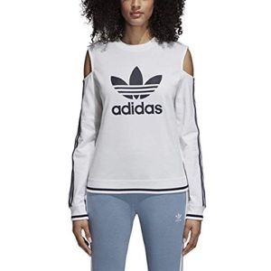 Adidas cold shoulder top as seen on RHONY Dorinda